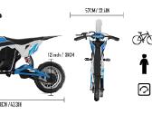 Naujas vaikiškas elektrinis krosinis motociklas - nuotraukos Nr. 21