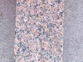 Granitinės plytelės, raudonos, 20x10x4 cm.