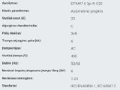 Automatinis jungiklis Etimat 6 3p+n C20 - nuotraukos Nr. 6