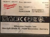 Milwaukee akumuliat.pakrovejas,kroviklis. - nuotraukos Nr. 3