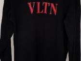 Valentino vyriškas slim fit juodas megztinis