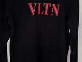 Valentino vyriškas slim fit juodas megztinis - nuotraukos Nr. 5