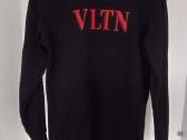 Valentino vyriškas slim fit juodas megztinis - nuotraukos Nr. 7