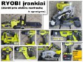 Ryobi įrankai 6 modeliai
