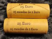 Portugalijos 1€ monetos 2016m rulonai - nuotraukos Nr. 2
