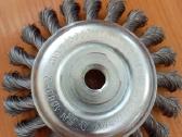 Vielinis šepetys metalui 115mm