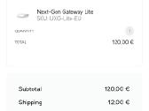 Unifi Gateway Lite - nuotraukos Nr. 4