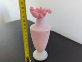 Vintažinė vaza (vadinamojo pink satin stiklo) - nuotraukos Nr. 4