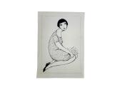 Kartonas tušas Latvija 13x18 см 1955 metai