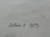 Paveikslas Vytautas Valius 1953 m. - nuotraukos Nr. 2
