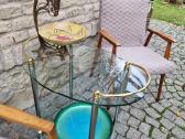 Vintažinis mid century serviravimo-baro staliukas