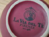 "La via del te"puodelis bordo spalvos su dangteliu - nuotraukos Nr. 4
