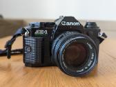 Canon Ae-1 Program juostinis fotoaparatas