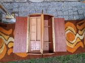 Vintažinė mid century rankdarbių dėžutė-siūlinė - nuotraukos Nr. 18
