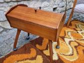 Vintažinė mid century rankdarbių dėžutė-siūlinė - nuotraukos Nr. 30