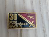 Ssrs 16 Lietuviškiosios divizijos 30 metų ženklas