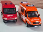Ford Transit ir mercedes b.sprinter 1:43 - nuotraukos Nr. 2