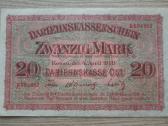 1918 Vokietija Ost Lietuva Lenkija 20 Mark