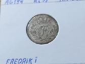 Švedija 1732 1 ore (sidabras)