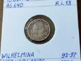 Nyderlandai 1896 10 cent (sidabras)