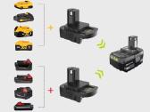 Makita Dewalt Milwauke Ryobi Parkside adapteriai - nuotraukos Nr. 19