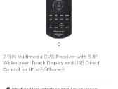 Naujo kaina350€ Pioneer multimedija su btaudio usb - nuotraukos Nr. 2