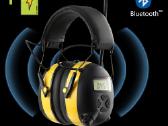 Darbo apsauginės ausinės Bluetooth, Fm radija, LCD - nuotraukos Nr. 2