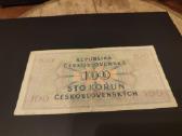 Senas banknotas Čekoslovakijos - nuotraukos Nr. 2