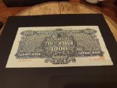 Senas banknotas Čekoslovakijos