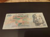 Senas banknotas Čekoslovakijos