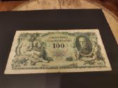 Senas banknotas Čekoslovakijos - nuotraukos Nr. 2