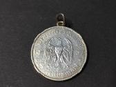 5 Reichmarkes pakabukas 1934 originalas