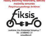 Elektrinių paspirtukų ir riedžių remontas Klaipėda