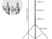 Stovas 280cm lazeriui, softbox su 1/4 ir 3/8