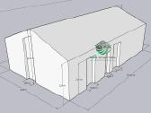 50,80 ir 120m2 namas su pamatais. 32.000 su PVM! - nuotraukos Nr. 35