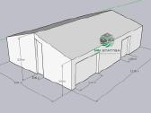 50,80 ir 120m2 namas su pamatais. 32.000 su PVM! - nuotraukos Nr. 36