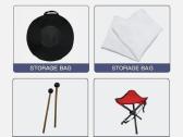 Tetra Handpan Hand Drum 55cm Stainless Steel Drum - nuotraukos Nr. 6