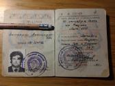 Atsargos karininko karinis bilietas 1980 Kaunas - nuotraukos Nr. 2