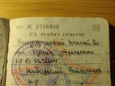 Karinis bilietas 1959 Raseinių r. - nuotraukos Nr. 12