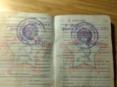 Karinis bilietas 1960-1962 Zarasų r. lenkas - nuotraukos Nr. 3