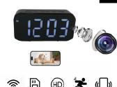 Laikrodis su įmontuota slapta WiFi HD kamera