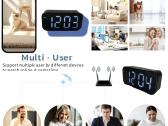 Laikrodis su įmontuota slapta WiFi HD kamera - nuotraukos Nr. 5