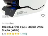Elektrinis skobų susegėjas' Rapid 5025e' - nuotraukos Nr. 3