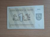 Parduodu 1taloną ,1991m.kaina 5€(driežai).