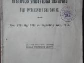 2036. Lietuvos Valstybės Kūrimas Ligi Vyriausybei