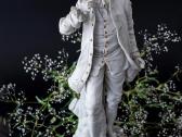 Vintažinis išskirtinis Capodimonte Tiche figūrėlė