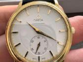 Auksinis Omega De Ville Prestige 18k mechaninis