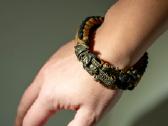 Prabangi rankų darbo Paracord vyriška apyrankė - nuotraukos Nr. 4