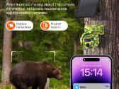 Kamera su saulės panele 4G Sim su Optiniu 12x 6mp - nuotraukos Nr. 7
