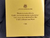 2015, Monetų kalybai LDK, 50 eurų auksinė moneta - nuotraukos Nr. 6